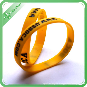 Promotional Silicon Wristband with Logo for Gift